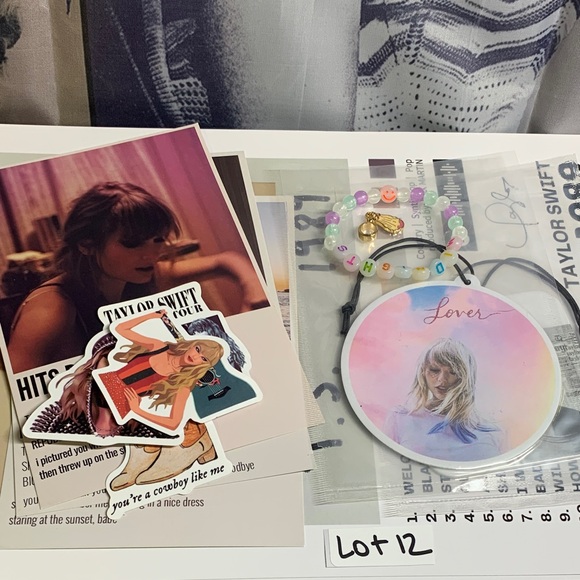 Taylor Swift The Eras Tour Poster Set with awesome Swag, charm, bracelet & more - Picture 11 of 11